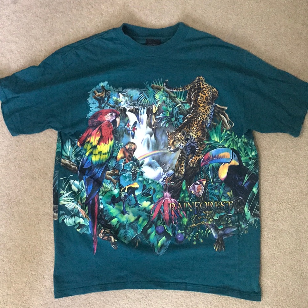 VTG RAIN FOREST GRAPHIC TEE